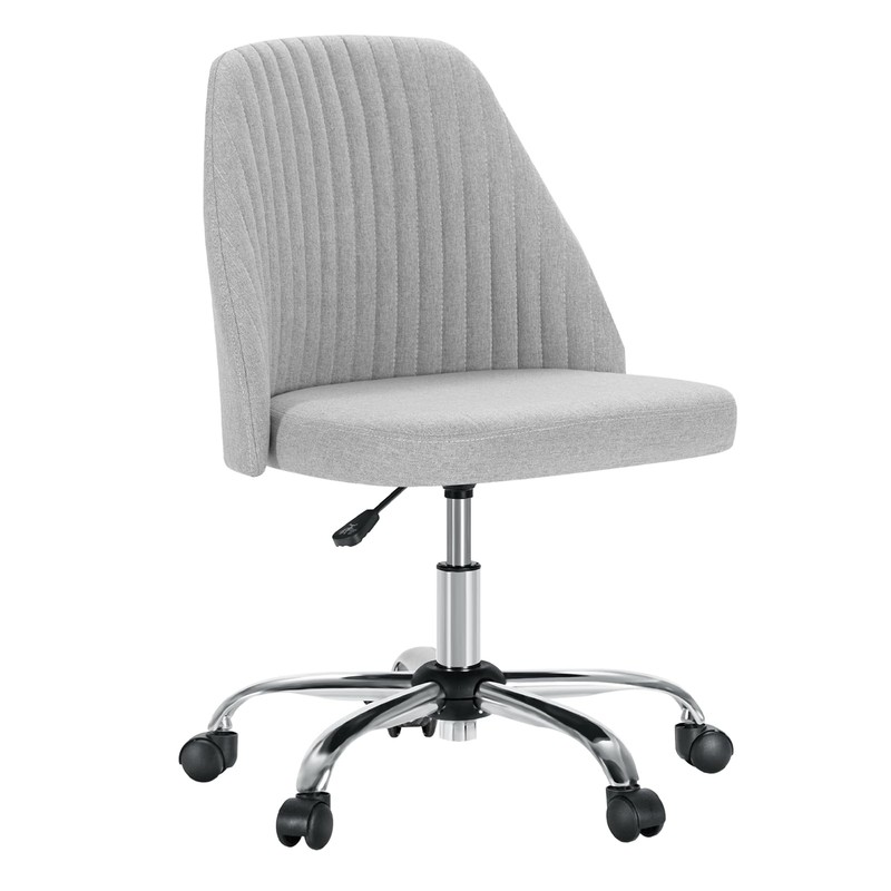 DUMOS Office Chair, Comfy Desk Chair Rolling Vanity Swivel Task Chairs with W…