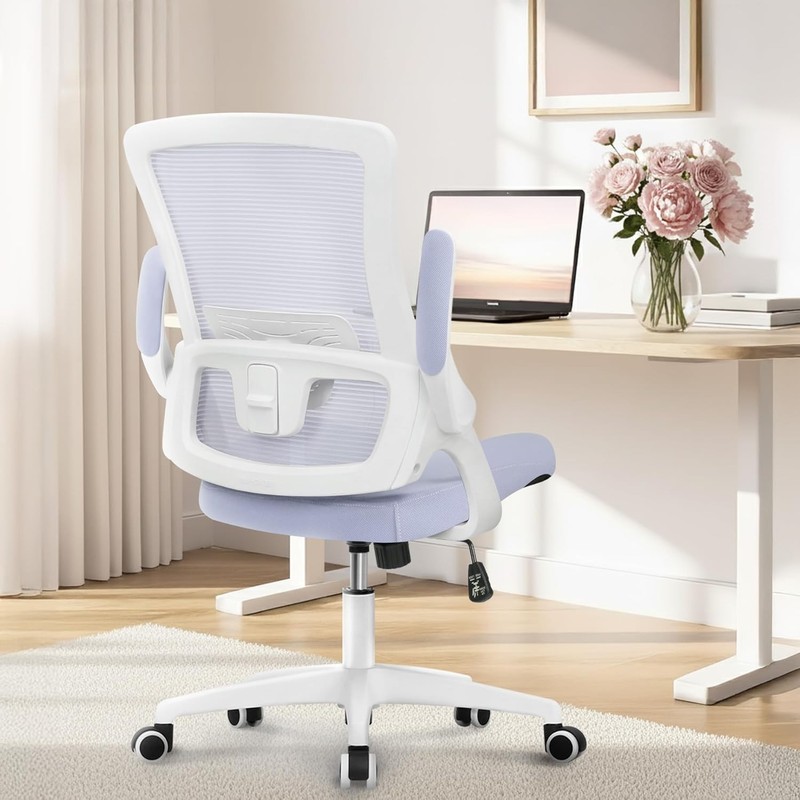 Office Desk Gaming Chair Computer High Back Mesh Seat with Rolling Wheels Erg... gallery