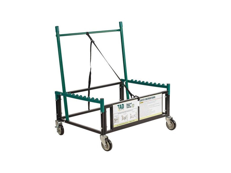 NPS Table Assist Dolly - 1,000 lb Capacity - 38 x 30 x 44.5 Black/Green TAD gallery