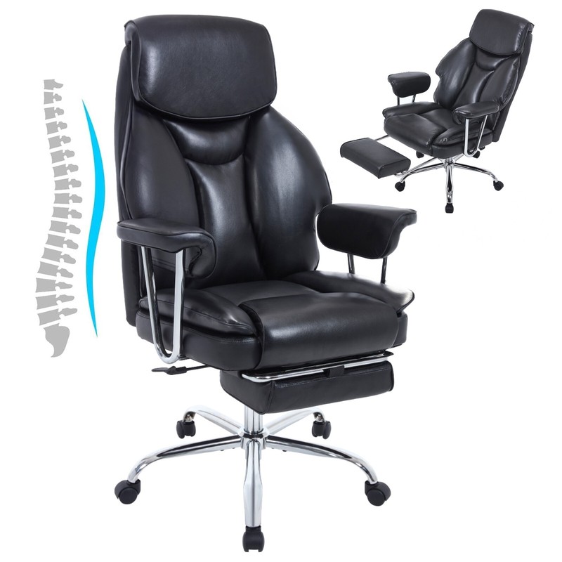 Big and Tall Office Chair 800lbs Wide Seat Office Chair with Back Support gallery