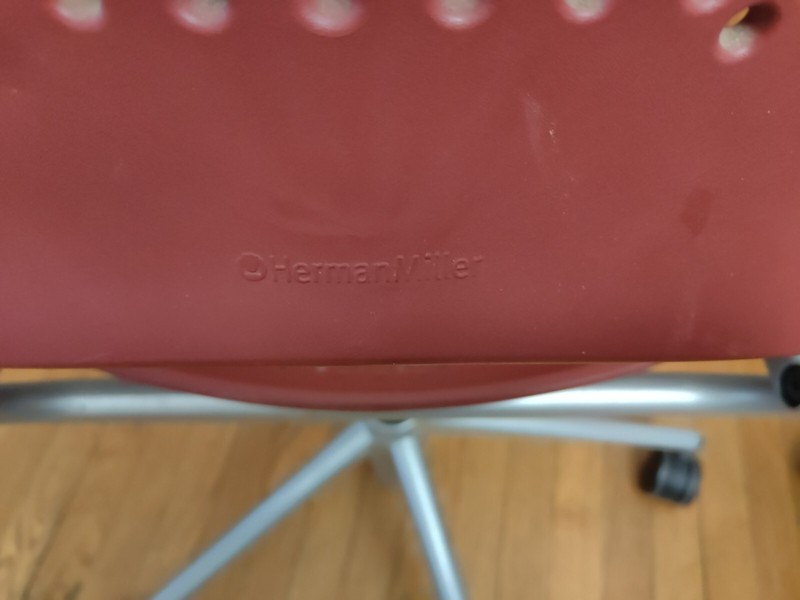 Herman Miller Red Caper Multitask Chair w/ Fixed Arms gallery