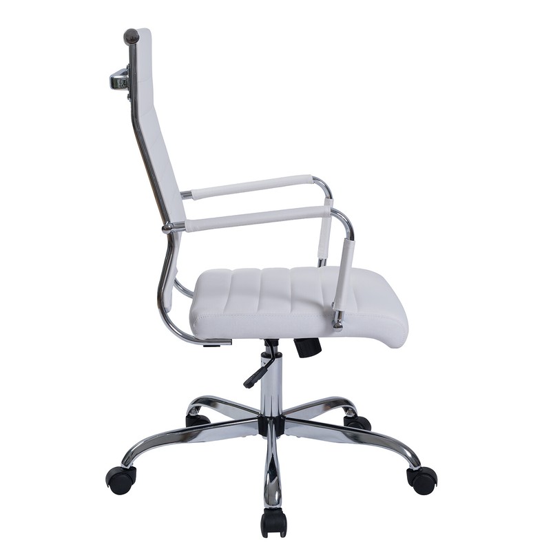 Ergonomic PU Office Chair Executive Computer Chair w/Height Adjustable Seat Home gallery