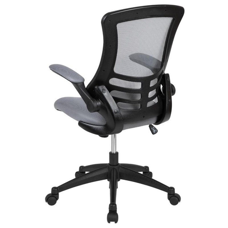 Scranton & Co Mid Back Mesh Office Swivel Chair in Dark Gray gallery