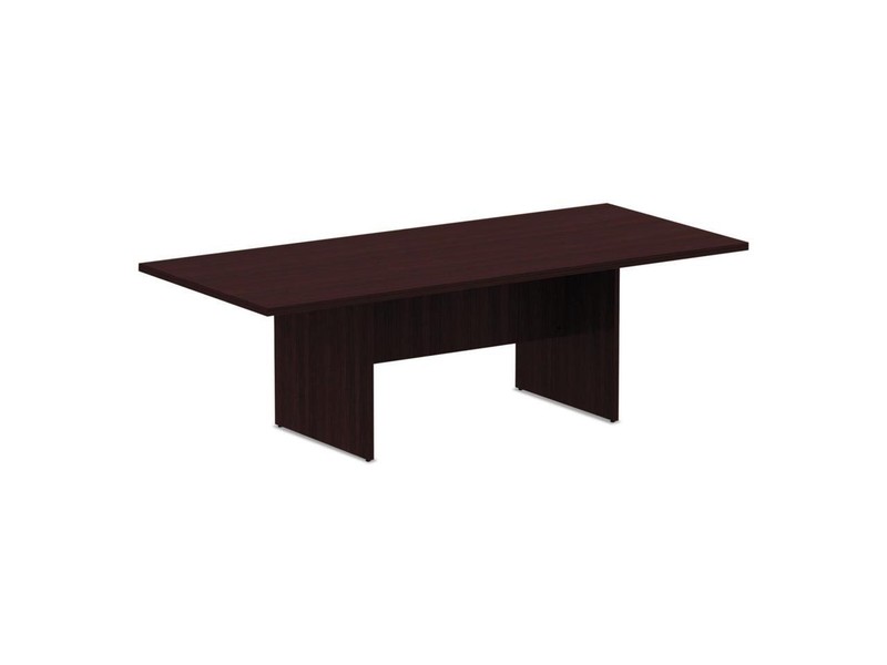 Alera Valencia Series Conference Table Rectangle 94 1/2 x 41 3/8 x 29 1/2 Mahoga
