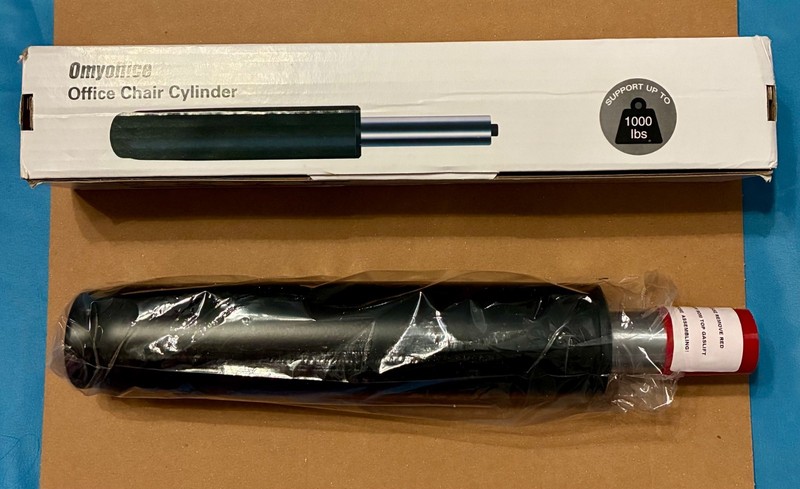 Omyoffice Office Chair Gas Lift Cylinder Replacement Black 1000 Lbs Heavy Duty
