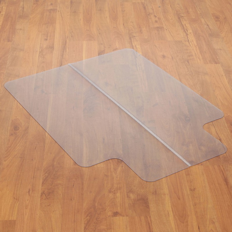 Chair Mat for Hard Floor 36″W x 48″L with 20″ x 10″ Lip Straight Edge