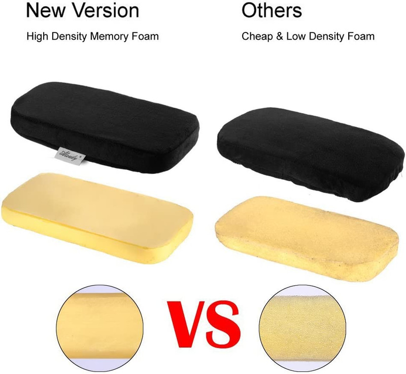 Ergonomic Memory Foam Office Chair Armrest Pads, Comfy Gaming Chair Arm Rest Cov gallery