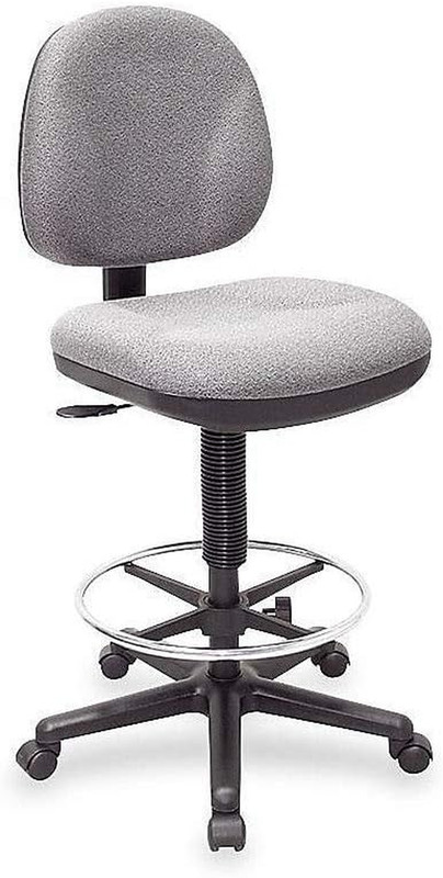Pneumatic Adjustable Multi-Task Stool, Gray gallery
