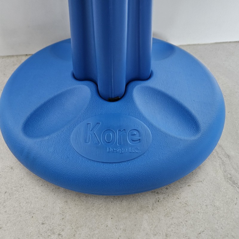 Qty 1 Wobble Chair Balance Stool KORE Design Kids 14" Blue gallery