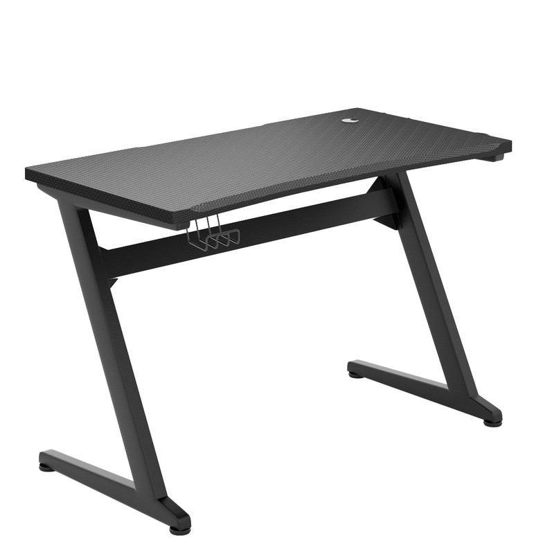 Z-Shaped Racing Style Desk & Massage Gaming Chair Set for Home Office gallery