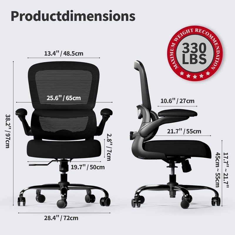 Ergonomic Office Chair with Adjustable Lumbar Support gallery