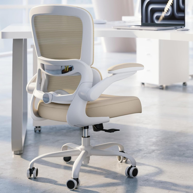 Office Chair Ergonomic Desk Chair, 330 LBS Home Mesh Office Desk Chairs with Whe