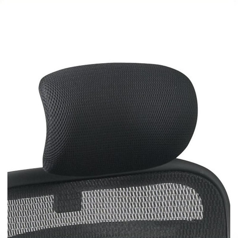 Office Star SPACE Mesh Fabric Headrest in Black Fits model 818 Only