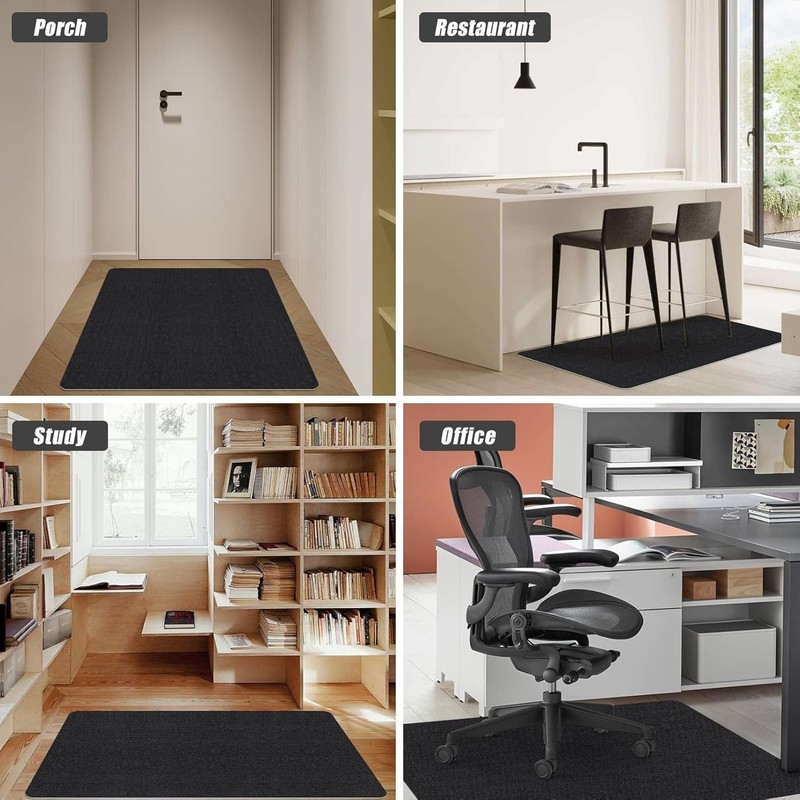 Office Chair Mat for Hardwood Floor,Office Computer Gaming Chair Mat for Tile... gallery