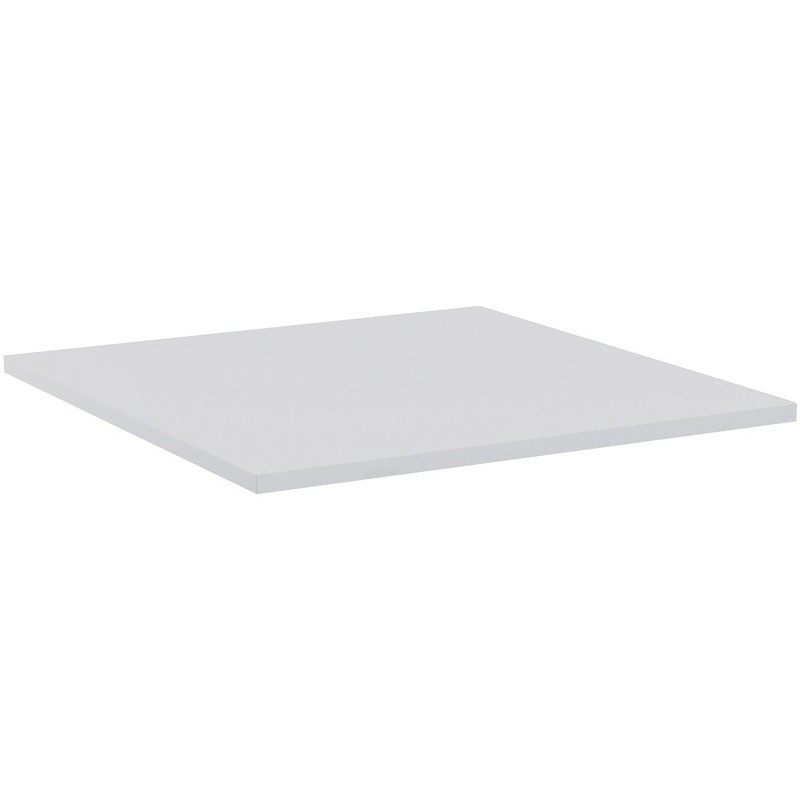 Lorell LLR62587 Square Tabletop 42" Light Gray High Pressure Laminate gallery