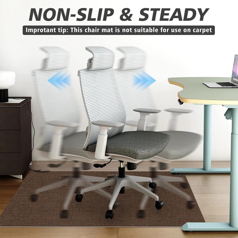 Office Chair Mat for Hardwood Floor,Office Computer Gaming Chair Mat for Tile... gallery