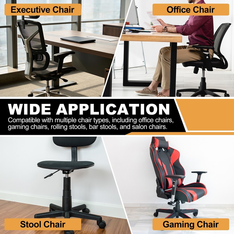 Office Chair Gas Cylinder, 20.1" Class 2 Gas Cylinder Replacement, Black gallery
