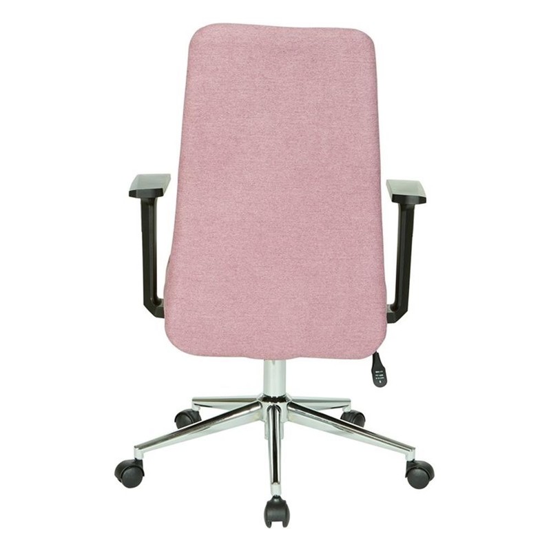 Scranton & Co Mid-Back Office Chair in Orchid Purple Fabric with Chrome Base gallery