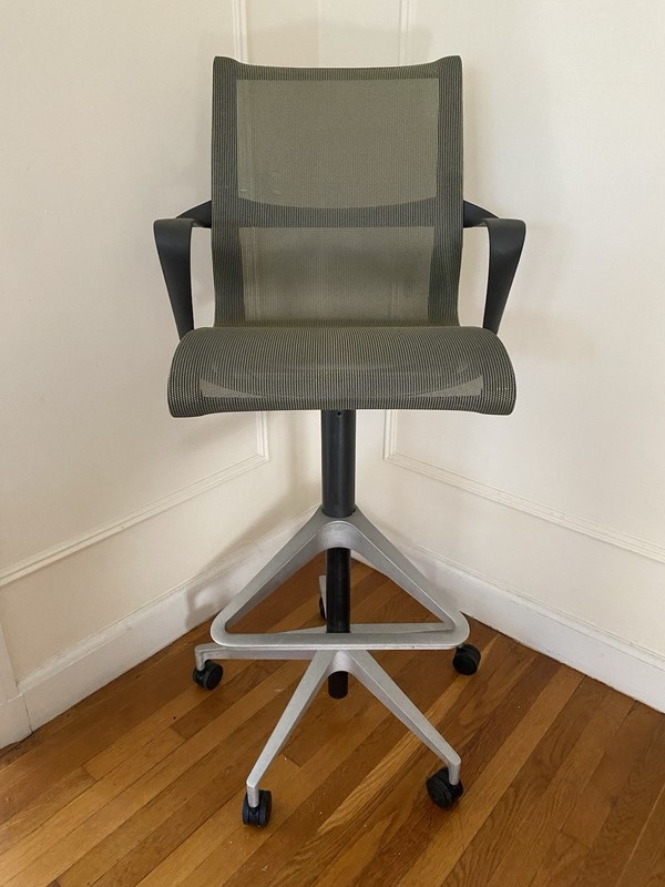 Herman Miller Setu Stool Height Award-Winning Stool Chair Made in USA
