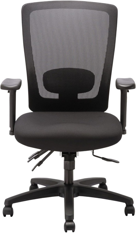 ALE Envy Series Mesh High-Back Multifunction Chair, Black gallery