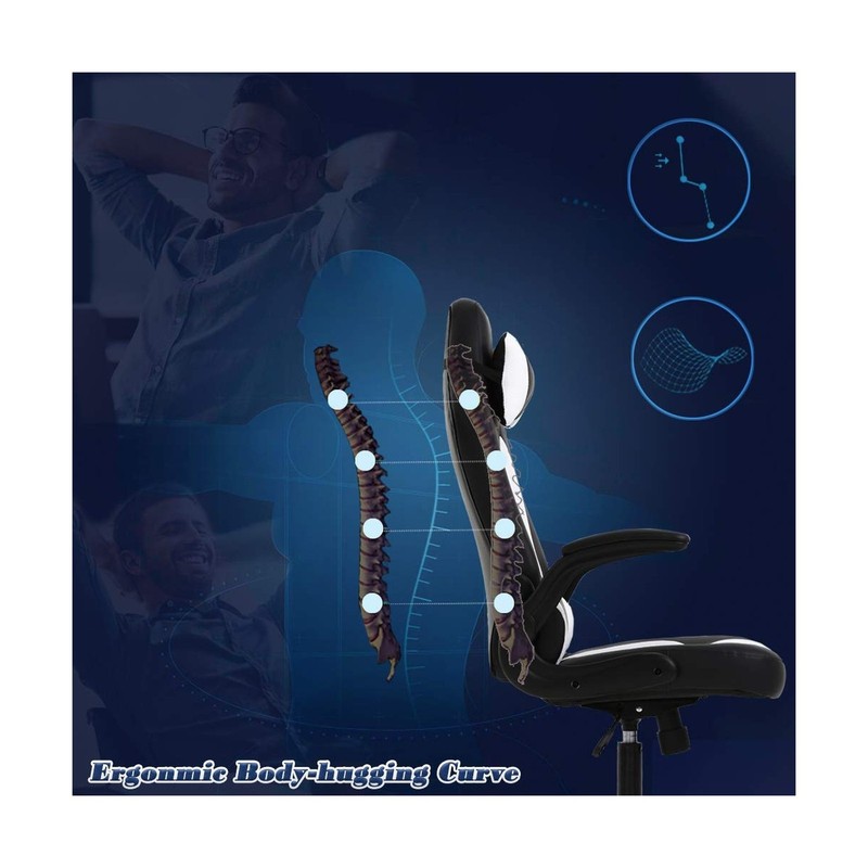 BestOffice PC Gaming Chair Ergonomic Office Chair Desk Chair with Lumbar Supp... gallery