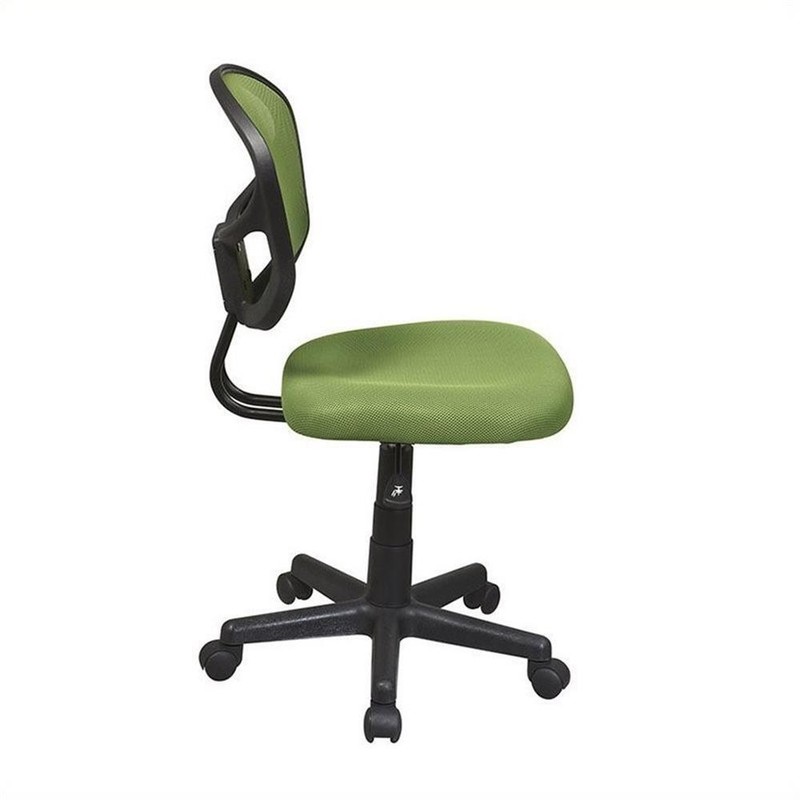OSP Home Furnishings Mesh Task Office Chair in Green Fabric gallery