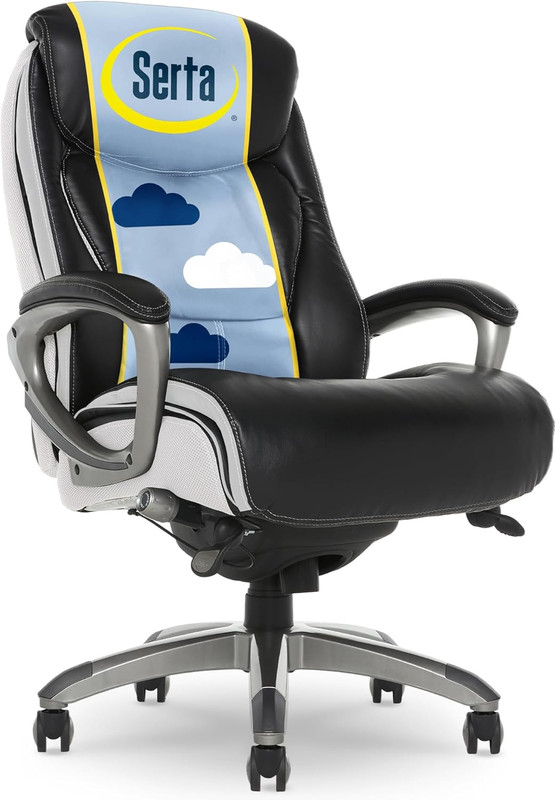 ® Lautner Executive Home Office Desk Chair, Ergonomic High-Back with Adjustable