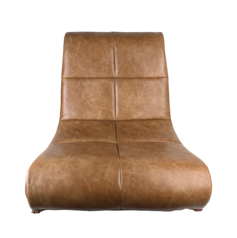 Pottery Barn Teens Faux Leather Caramel Mini Gaming Chair Untested gallery