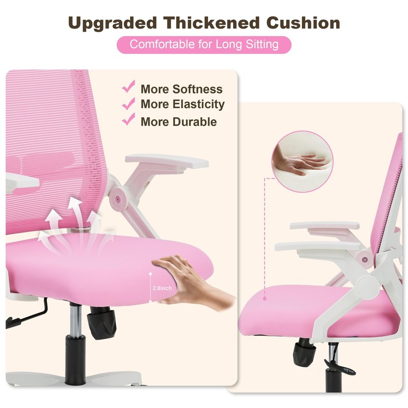 Ergonomic Office Chair Desk Chair with Adjustable Height Mesh Computer Chair ... gallery