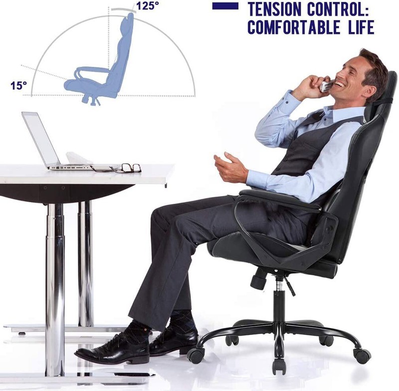 Comfortable High Back Gaming Chair Computer Chair Office Chair For Adult Teen gallery