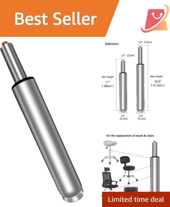11-16in Gas Lift Cylinder for Office Chair Stool Heavy Duty Hydraulic Shock