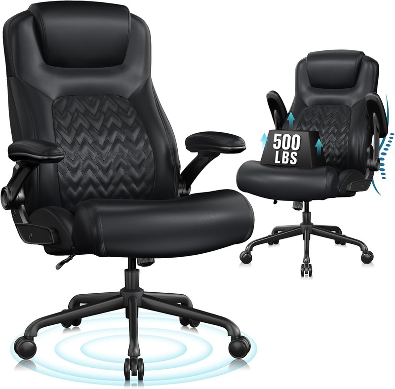 Flysky Executive Ergonomic Office Chair - Big and Tall Office Chair for Heavy Pe gallery
