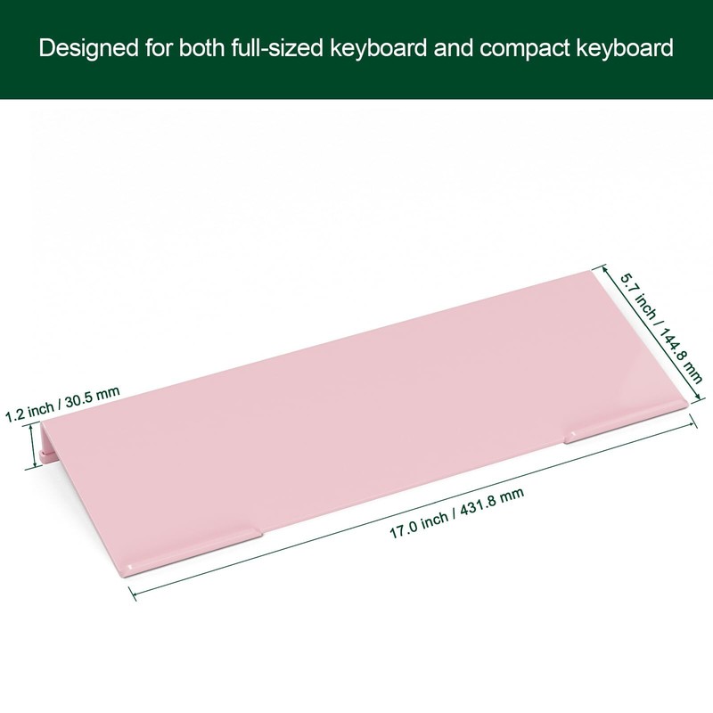 Computer Keyboard Stand Holder - Ergonomic Acrylic Keyboard Stand for Desktop... gallery