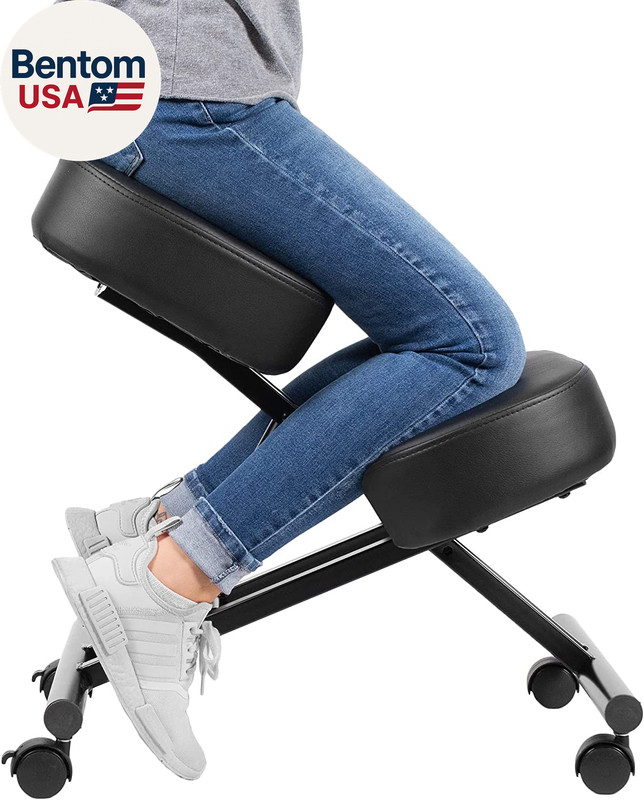 Ergonomic Kneeling Chair, Adjustable Stool for Home and Office – Improve Your Po