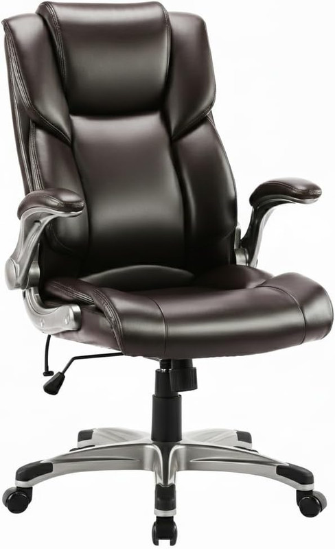 Ergonomic High Back Executive Office Chair with Adjustable Airbag Lumbar Support gallery