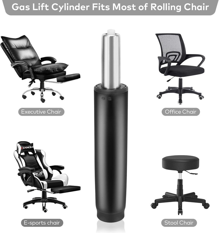 Heavy Duty Gas Lift Cylinder 450 lbs – Universal Replacement for Office Chairs gallery