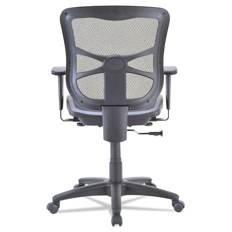 Alera Elusion Series Mesh Mid-Back Swivel/Tilt Chair 275 lbs. Black ALEEL42B18 gallery