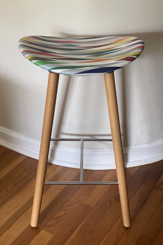 Custom Steelcase Coalesse Enea Cafe Two Upholstered Stools gallery