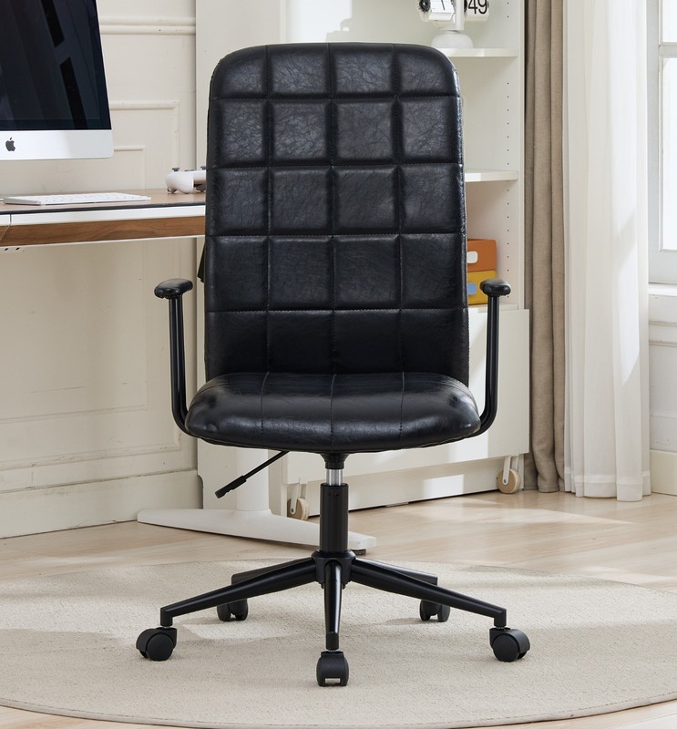Adjustable Home Office Chair High-Back PU Leather Gaming Chair Computer Chair