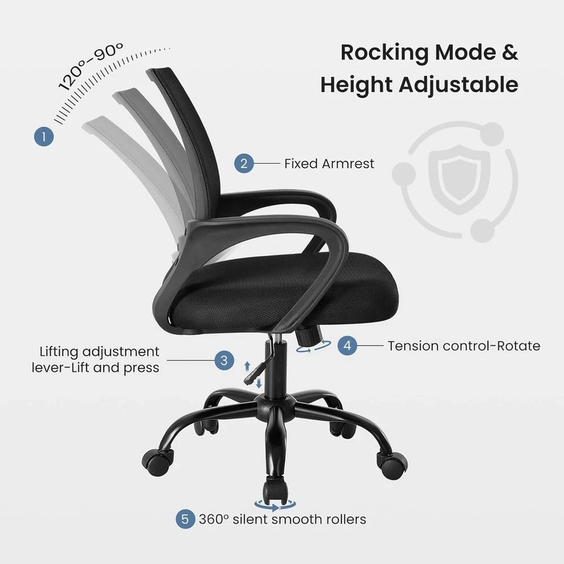 Silla Para Escritorio De Computadora Moderna Comoda Ergonomica Oficina Ejecutiva gallery