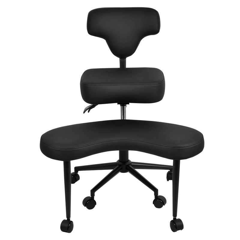 Office Desk Chair Meditation Cross Legged Chair Ergonomic Back Adjust Height