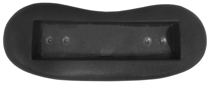 Kidney Shaped Arm Pads | 4" & 5.5" Mounting Holes | Pair | R-S5280-Pair gallery