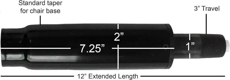 #12GC- Replacement Office Chair Gas Lift Cylinder (3" travel) - Fast Priority 📦 gallery