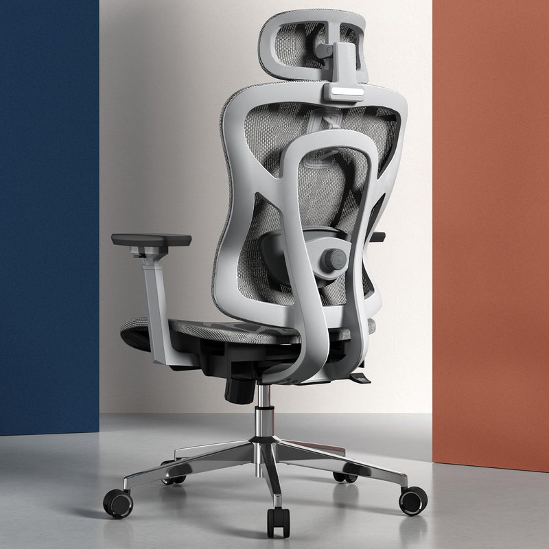 Ergonomic High Back Office Chair with 3D Armrests & Adjustable Support