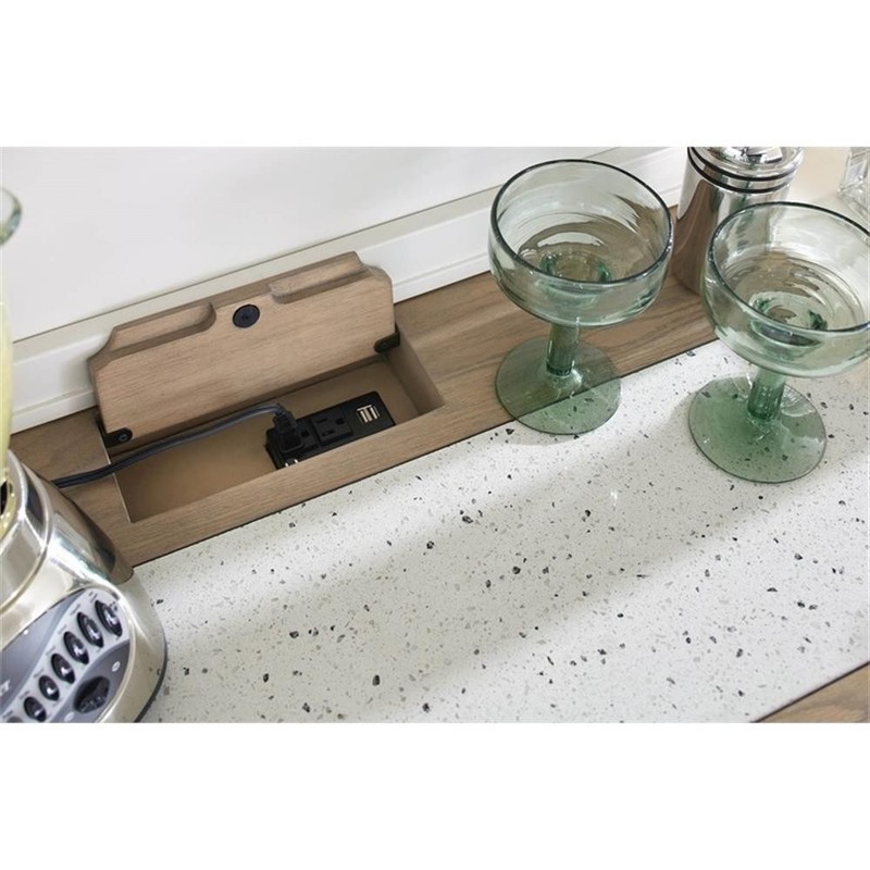 Parker House Americana Modern Wood Dining Buffet Server in White gallery