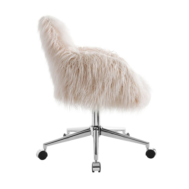Fiona Chrome Base Office Chair Metal 23.5w X 22d X 31 gallery