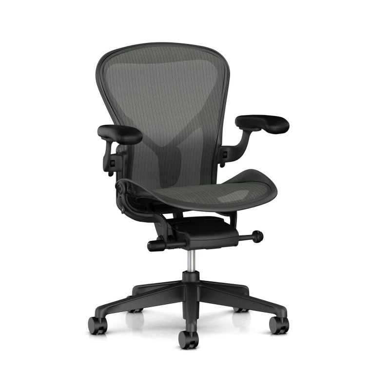 Herman Miller Aeron Remastered Office Chair Graphite Size B