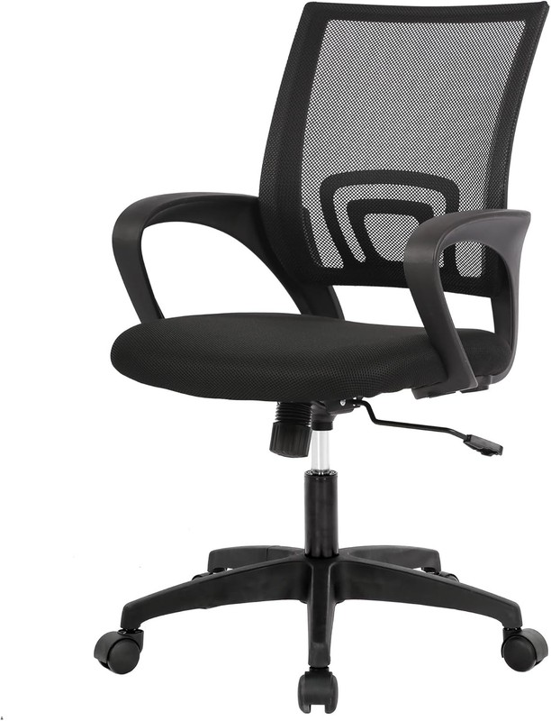 Home Office Chair Desk Computer Chair Adjustable Ergonomic Lumbar Su