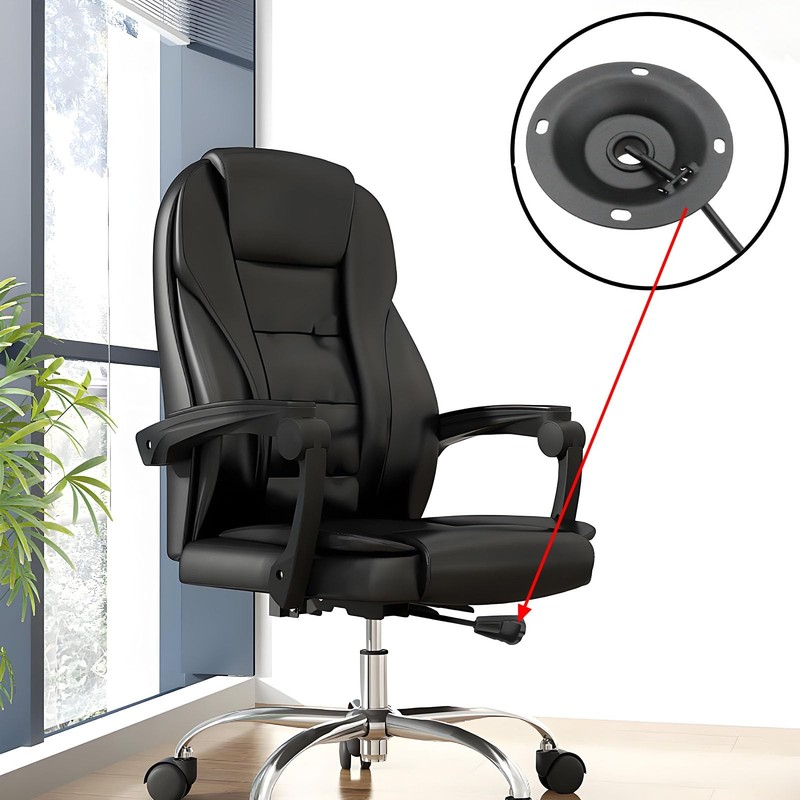 Office Chair Tilt Base Heavy Duty Control Lift Mechanism 3.94x3.94 Inch Mount gallery