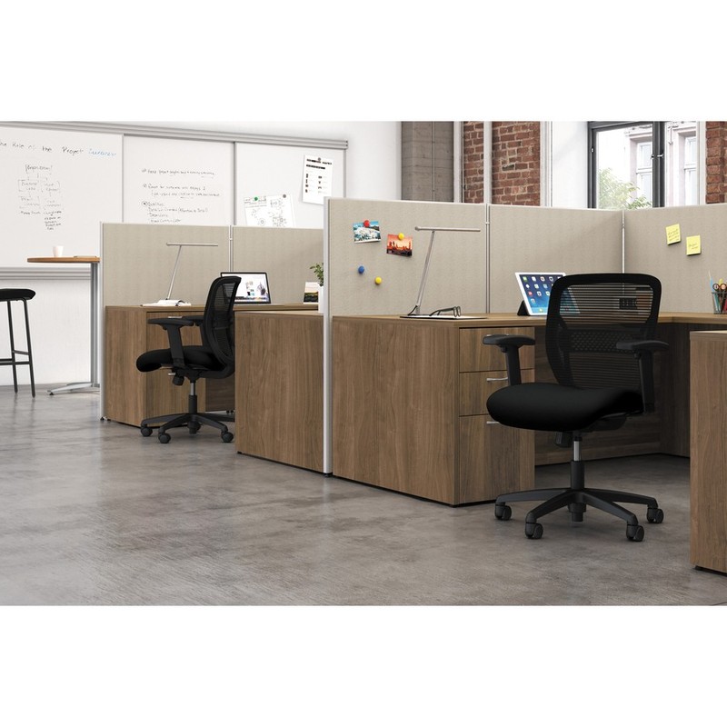 Basyx P4272GYGY Panel System 72"W x 42"H Gray gallery